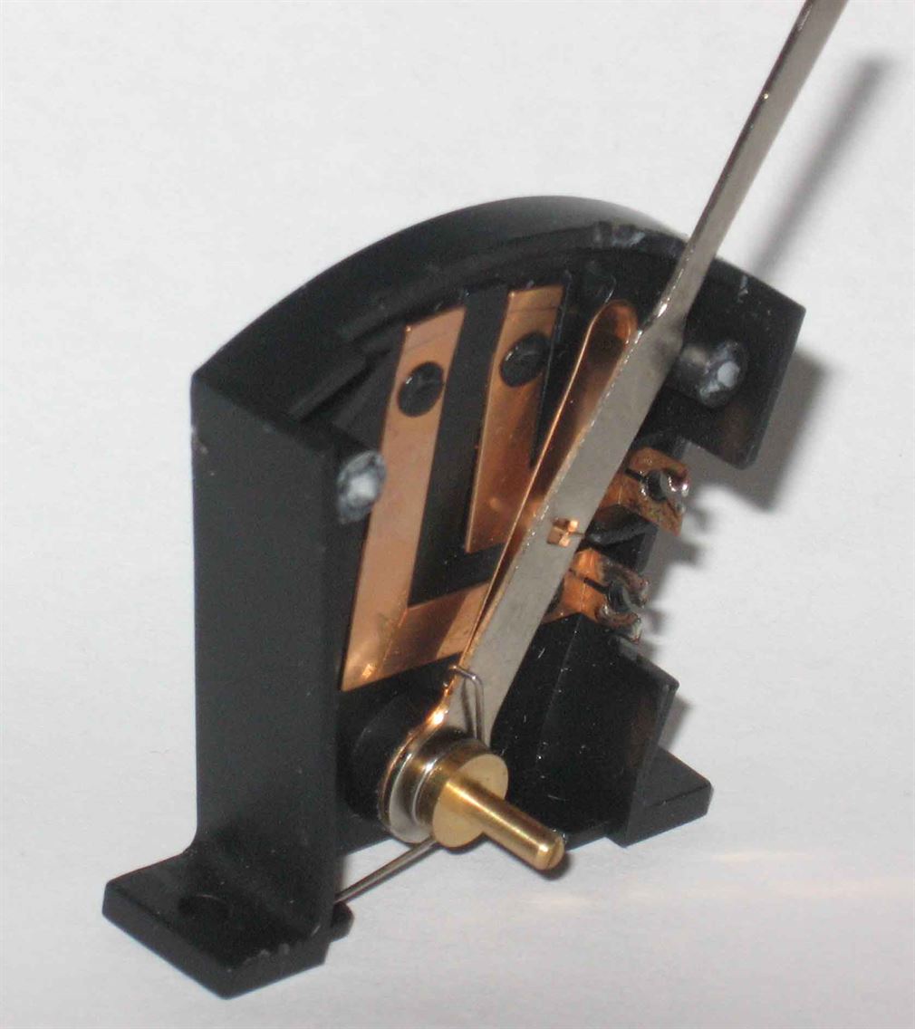 HORNBY TRIANG Point Motor Lever Switches BLACK R044 Passing Contact 12-16V AC